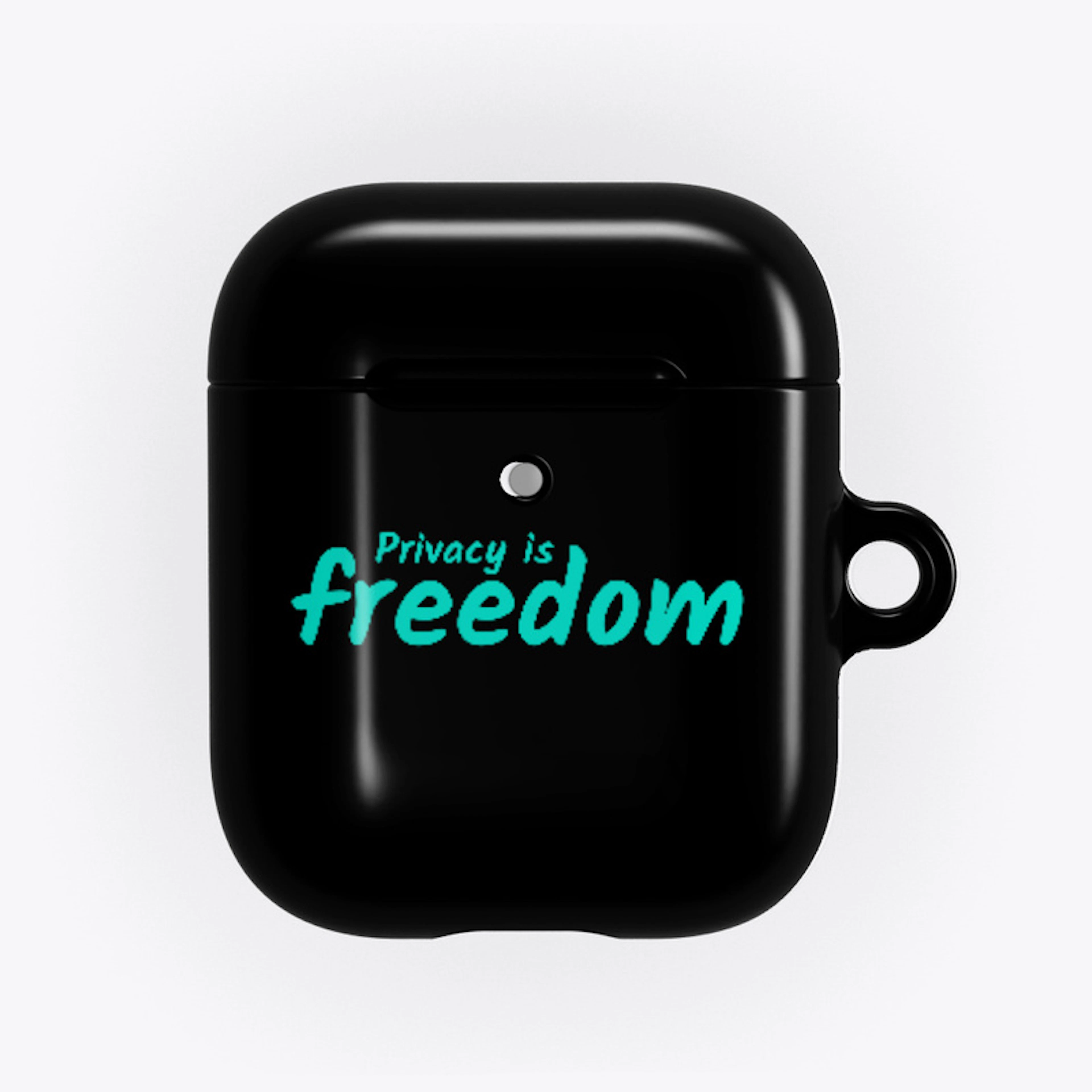 Privacy is freedom airpod case sleeve