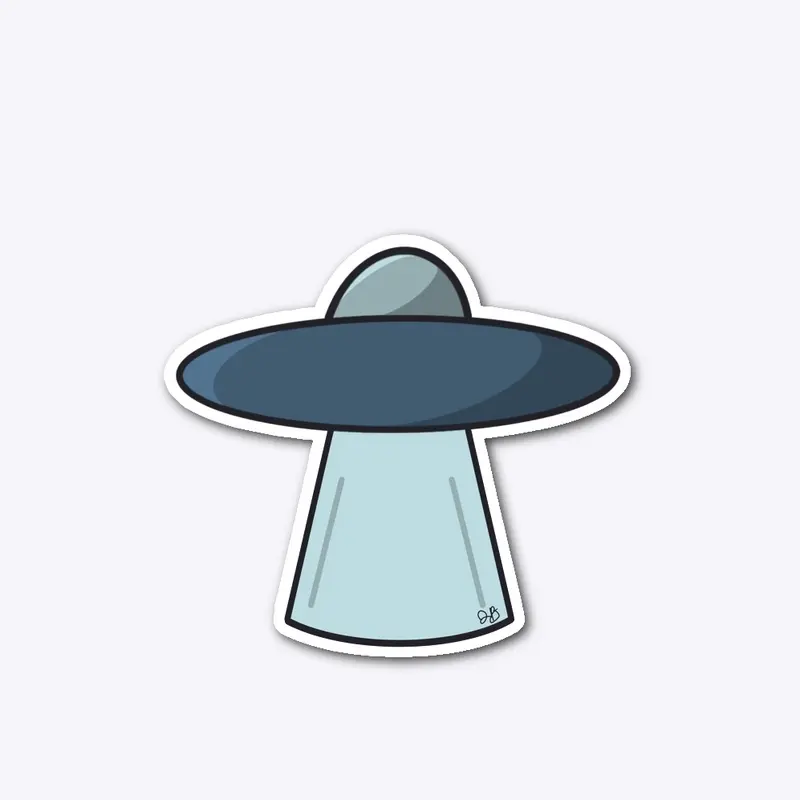 UFO Sticker